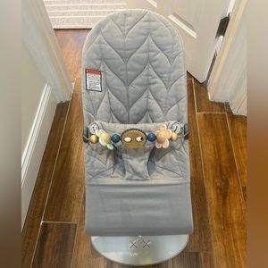 Baby Bjorn Bouncer and Googly eyes toy
